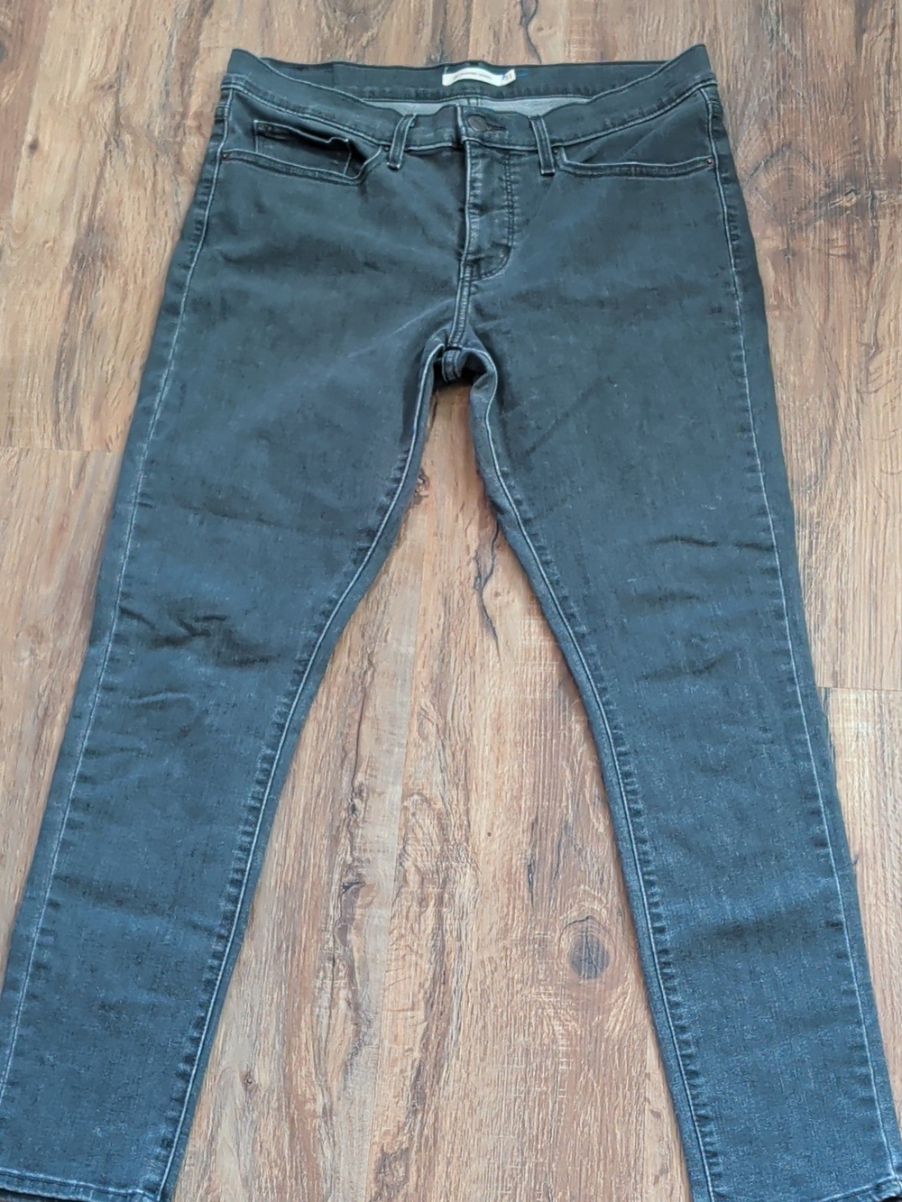 Men's Levi's 311 Black Skinny Jeans - Classic Stretch Fit